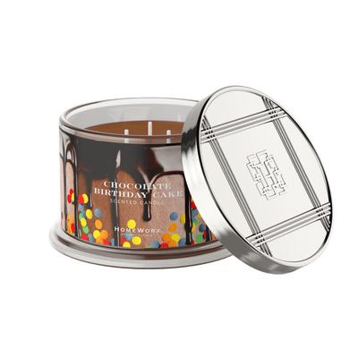 Chocolate Birthday Cake Candle