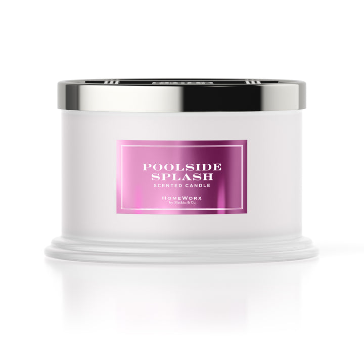 Poolside Splash Iridescent Candle
