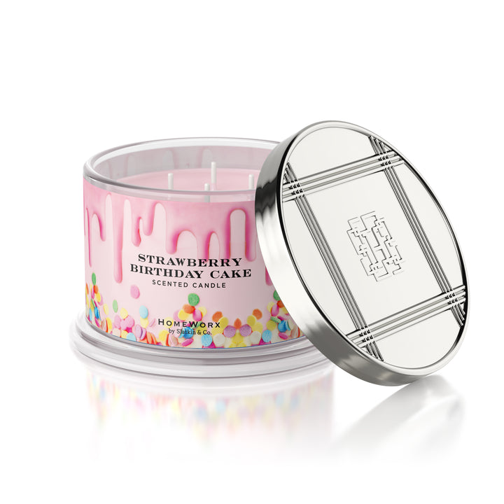 Strawberry Birthday Cake Candle