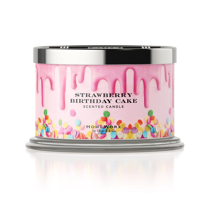 Strawberry Birthday Cake Candle