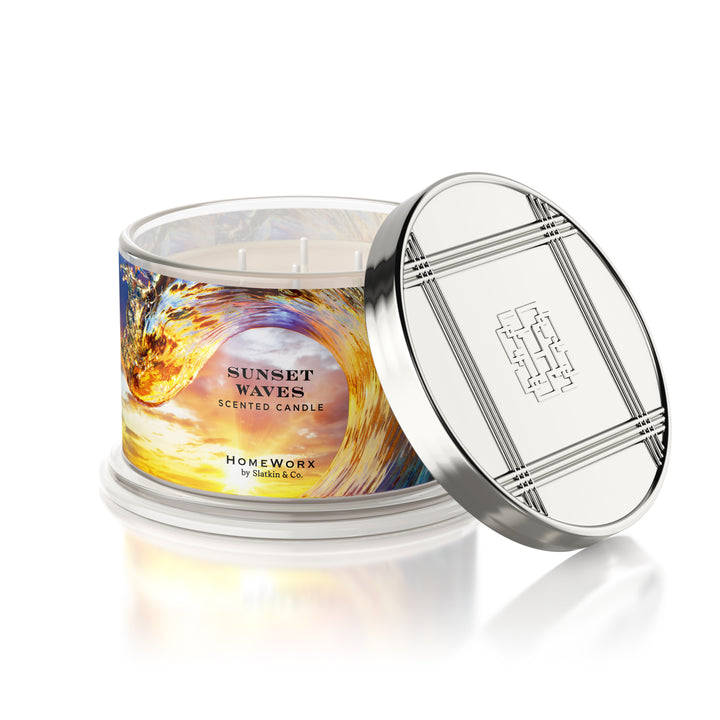 Sunset Waves Candle