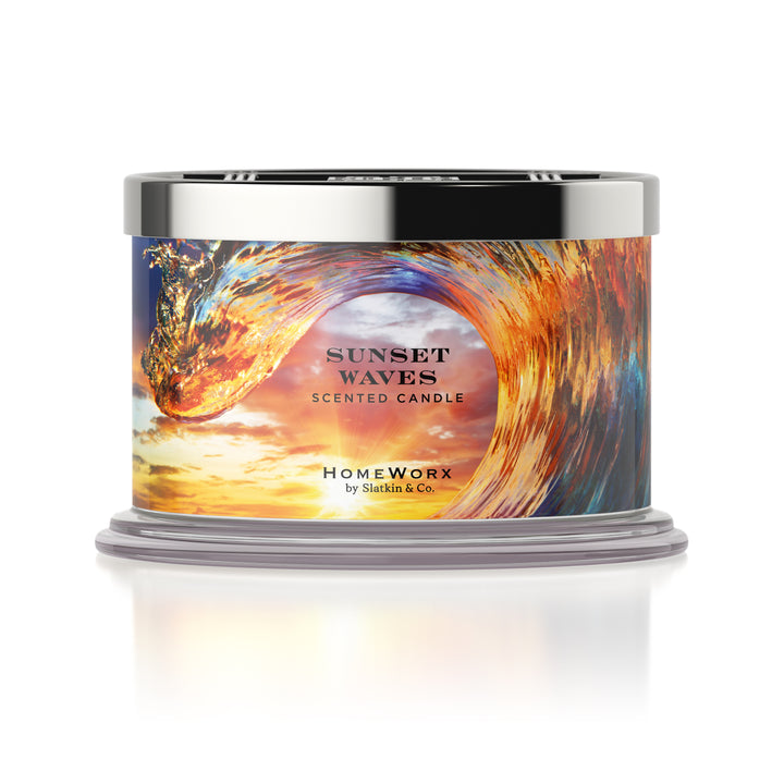 Sunset Waves Candle