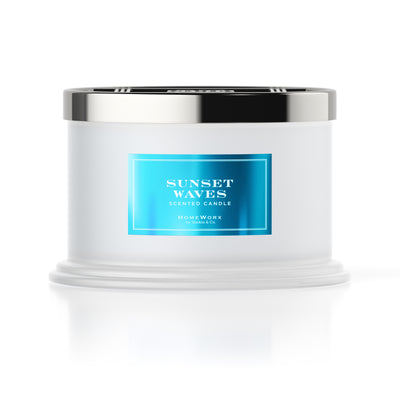 Sunset Waves Iridescent Candle
