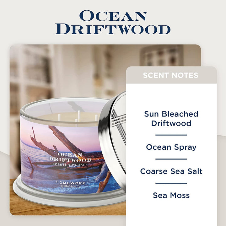 Ocean Driftwood Candle